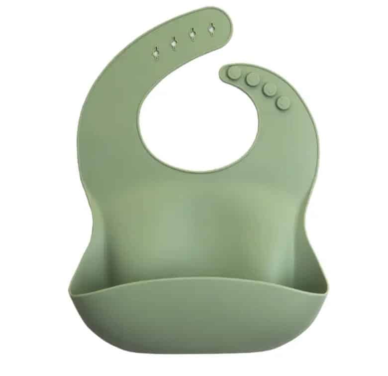 Силиконов лигавник с джоб Green
