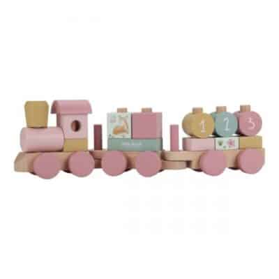 durveno vlakche ot moduli fairy garden