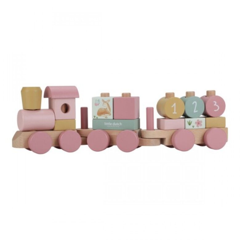 durveno vlakche ot moduli fairy garden