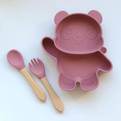 chiniika panda pribori rozovo