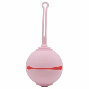 Силиконов кейс за залъгалки Hot Pink