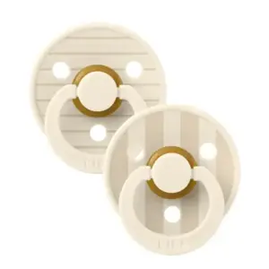 2 br biberoni bibs studio colour pin ivory vanilla mix 0-6 meseca